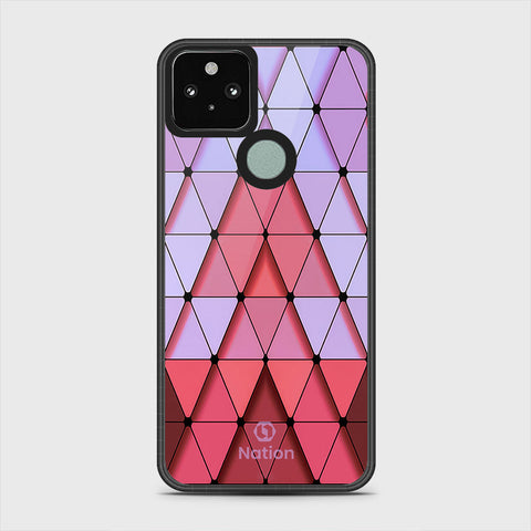 Google Pixel 5 XL Cover - Onation Pyramid Series - HQ Premium Shine Durable Shatterproof Case