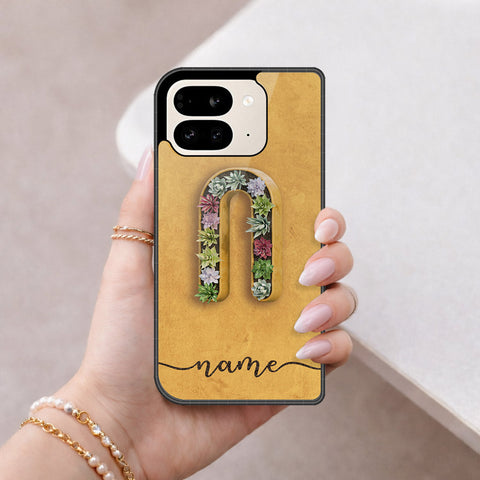 Google Pixel 9 Pro Fold Cover - Personalized Alphabet Series - HQ Premium Shine Durable Shatterproof Case