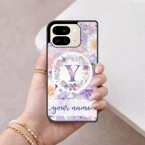 Google Pixel 9 Pro Fold Cover - Personalized Alphabet Series - HQ Premium Shine Durable Shatterproof Case