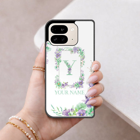 Google Pixel 9 Pro Fold Cover - Personalized Alphabet Series - HQ Premium Shine Durable Shatterproof Case