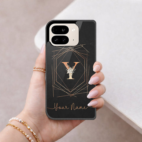 Google Pixel 9 Pro Fold Cover - Personalized Alphabet Series - HQ Premium Shine Durable Shatterproof Case