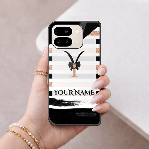 Google Pixel 9 Pro Fold Cover - Personalized Alphabet Series - HQ Premium Shine Durable Shatterproof Case