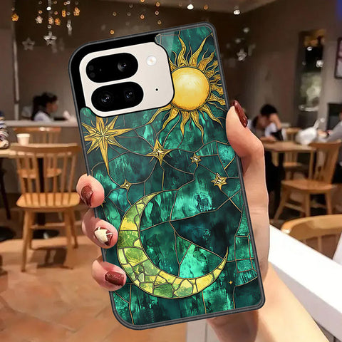 Google Pixel 9 Pro Fold Cover - Celestial Starry Universe Series - HQ Premium Shine Durable Shatterproof Case