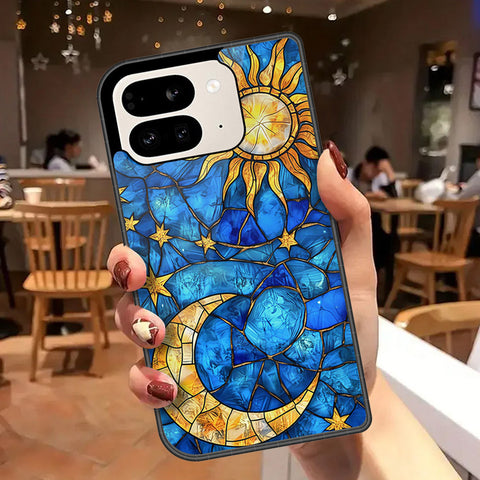 Google Pixel 9 Pro Fold Cover - Celestial Starry Universe Series - HQ Premium Shine Durable Shatterproof Case