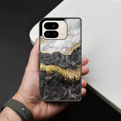 Google Pixel 9 Pro Fold Cover - Colorful Marble Series - HQ Premium Shine Durable Shatterproof Case