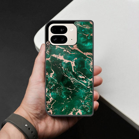 Google Pixel 9 Pro Fold Cover - Colorful Marble Series - HQ Premium Shine Durable Shatterproof Case