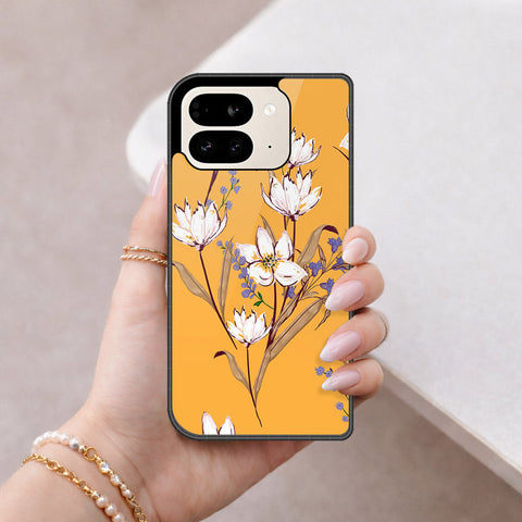 Google Pixel 9 Pro Fold Cover - Floral Series - HQ Premium Shine Durable Shatterproof Case
