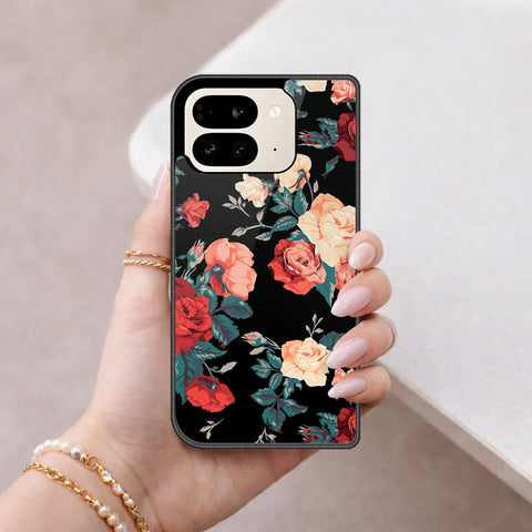 Google Pixel 9 Pro Fold Cover - Floral Series 2 - HQ Premium Shine Durable Shatterproof Case