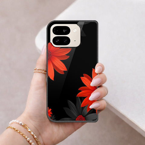 Google Pixel 9 Pro Fold Cover - Floral Series 2 - HQ Premium Shine Durable Shatterproof Case