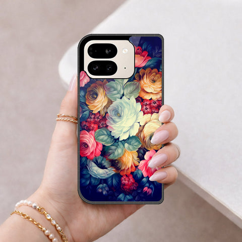 Google Pixel 9 Pro Fold Cover - Floral Series 2 - HQ Premium Shine Durable Shatterproof Case