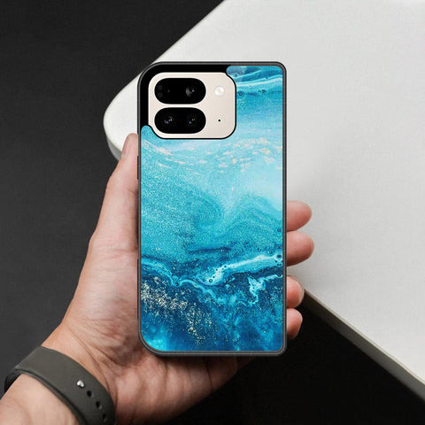 Google Pixel 9 Pro Fold Cover - Mystic Marble Series - HQ Premium Shine Durable Shatterproof Case