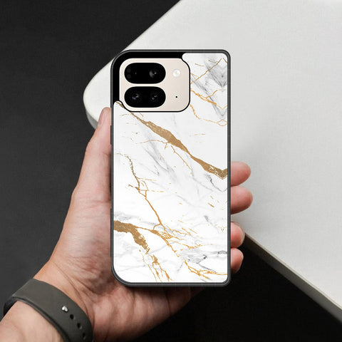 Google Pixel 9 Pro Fold Cover - Mystic Marble Series - HQ Premium Shine Durable Shatterproof Case