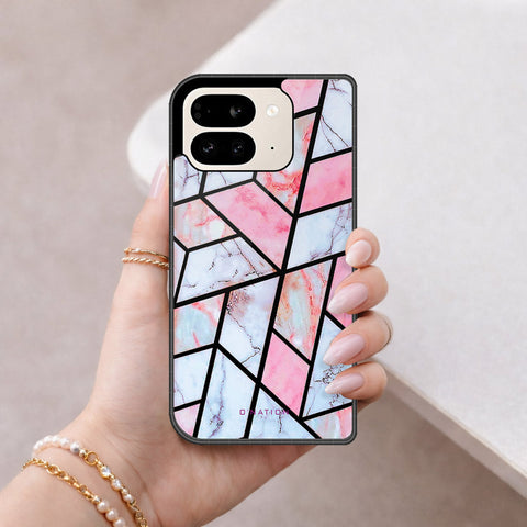 Google Pixel 9 Pro Fold Cover - O'Nation Shades of Marble Series - HQ Premium Shine Durable Shatterproof Case