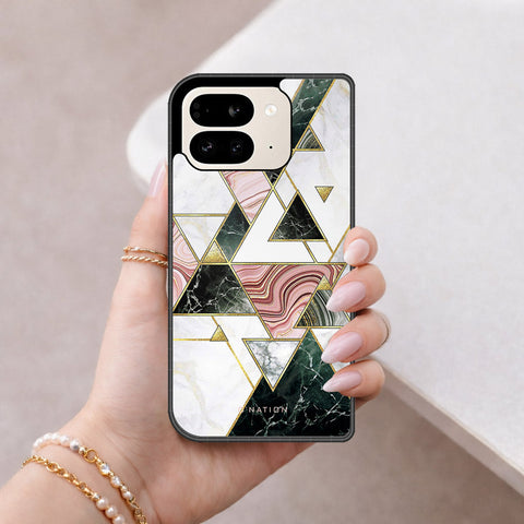 Google Pixel 9 Pro Fold Cover - O'Nation Shades of Marble Series - HQ Premium Shine Durable Shatterproof Case