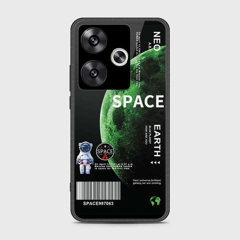 Xiaomi Redmi Turbo 3 Cover- Limitless Series - HQ Ultra Shine Premium Infinity Glass Soft Silicon Borders Case