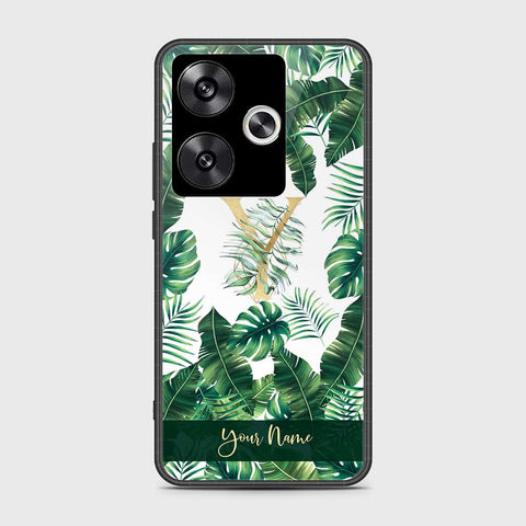 Xiaomi Poco F6 Cover- Personalized Alphabet Series - HQ Ultra Shine Premium Infinity Glass Soft Silicon Borders Case