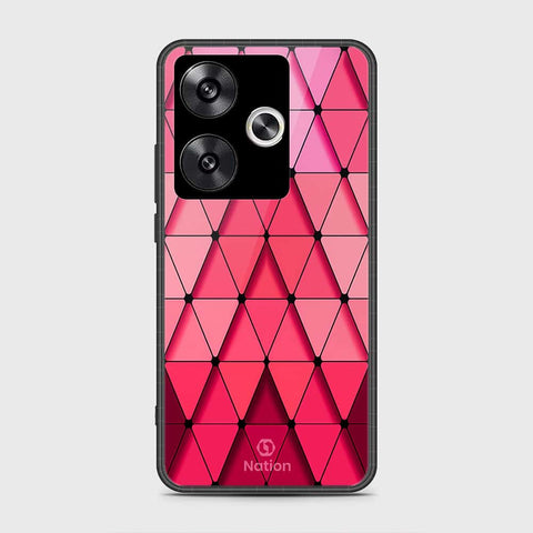 Xiaomi Poco F6 Cover- Onation Pyramid Series - HQ Ultra Shine Premium Infinity Glass Soft Silicon Borders Case