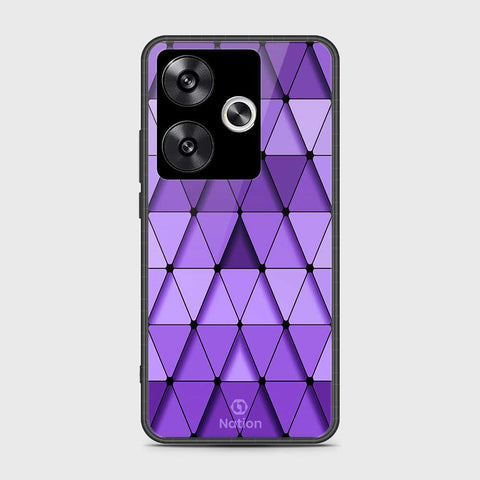 Xiaomi Poco F6 Cover- Onation Pyramid Series - HQ Ultra Shine Premium Infinity Glass Soft Silicon Borders Case