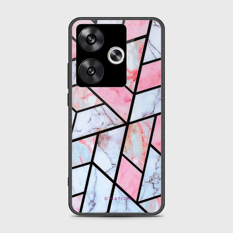 Xiaomi Poco F6 Cover- O'Nation Shades of Marble Series - HQ Ultra Shine Premium Infinity Glass Soft Silicon Borders Case