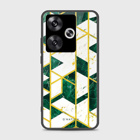 Xiaomi Poco F6 Cover- O'Nation Shades of Marble Series - HQ Ultra Shine Premium Infinity Glass Soft Silicon Borders Case