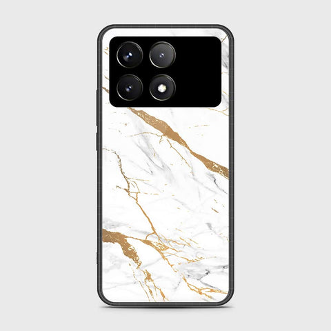 Xiaomi Poco F6 Pro Cover- Mystic Marble Series - HQ Ultra Shine Premium Infinity Glass Soft Silicon Borders Case