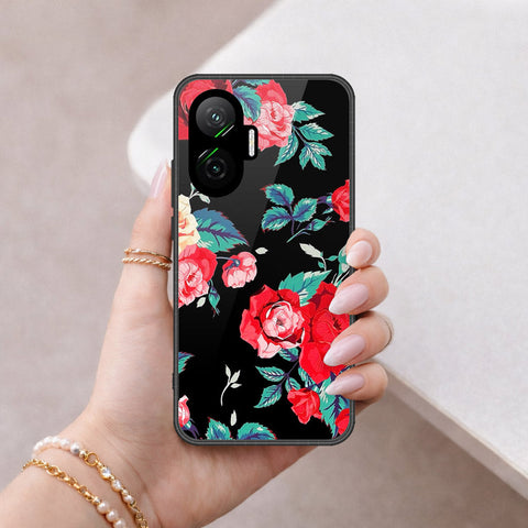 Xiaomi Poco F7 Cover - Floral Series - HQ Premium Shine Durable Shatterproof Case
