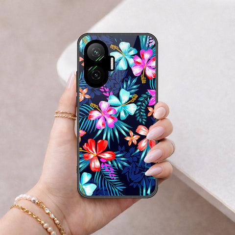 Xiaomi Redmi Turbo 4 Pro Cover - Floral Series - HQ Premium Shine Durable Shatterproof Case
