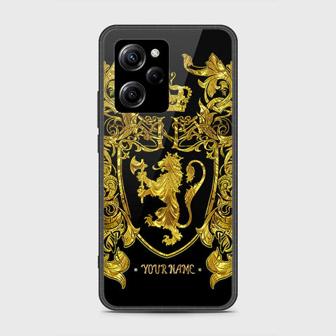 Xiaomi Poco X5 Pro Cover- Gold Series - HQ Ultra Shine Premium Infinity Glass Soft Silicon Borders Case