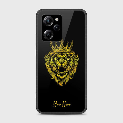 Xiaomi Poco X5 Pro Cover- Gold Series - HQ Ultra Shine Premium Infinity Glass Soft Silicon Borders Case