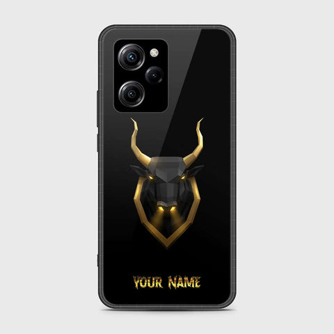 Xiaomi Poco X5 Pro Cover- Gold Series - HQ Ultra Shine Premium Infinity Glass Soft Silicon Borders Case