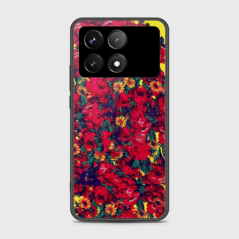 Xiaomi Redmi K70E Cover- Floral Series - HQ Premium Shine Durable Shatterproof Case
