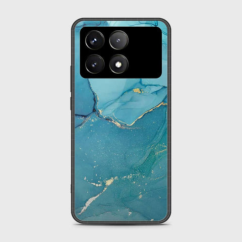 Xiaomi Redmi K70 Cover- Mystic Marble Series - HQ Ultra Shine Premium Infinity Glass Soft Silicon Borders Case