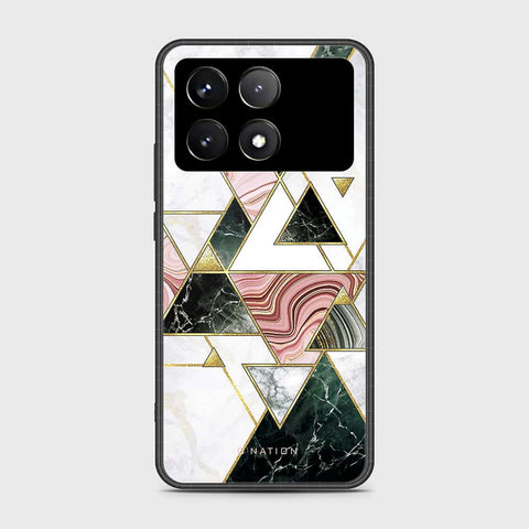 Xiaomi Redmi K70 Cover- O'Nation Shades of Marble Series - HQ Ultra Shine Premium Infinity Glass Soft Silicon Borders Case