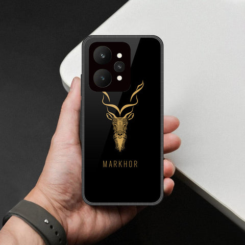 Realme 15 - Markhor Series - HQ Ultra Shine Premium Infinity Glass Soft Silicon Borders Case