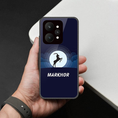 Realme 15 Pro - Markhor Series - HQ Ultra Shine Premium Infinity Glass Soft Silicon Borders Case