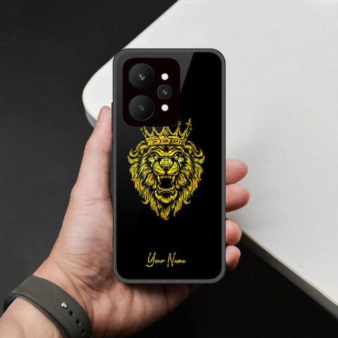 Realme 15 Pro - Gold Series - HQ Ultra Shine Premium Infinity Glass Soft Silicon Borders Case