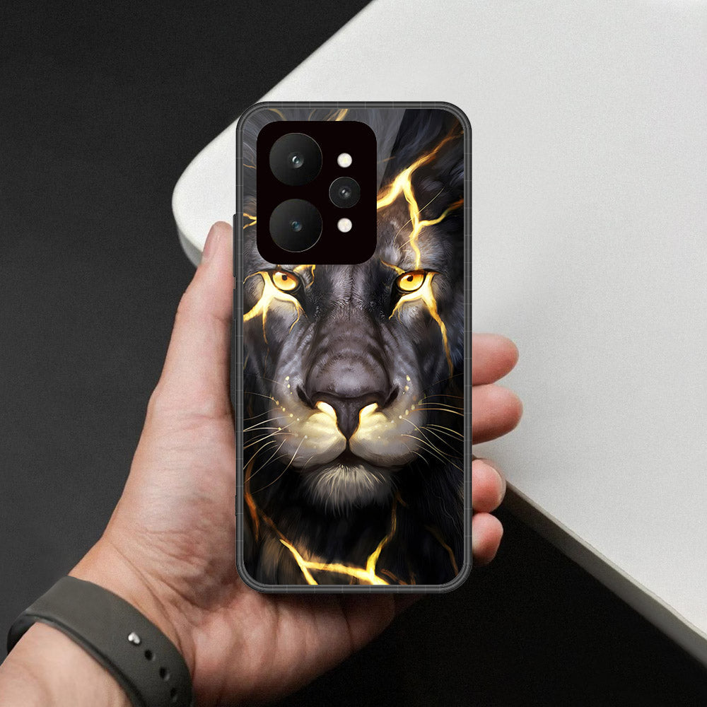 Realme 15 Pro Cover - Brave Series - HQ Ultra Shine Premium Infinity Glass Soft Silicon Borders Case