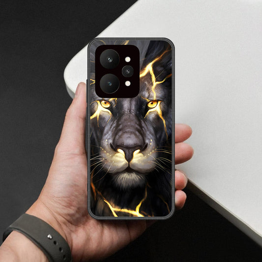 Realme 15 Cover - Brave Series - HQ Ultra Shine Premium Infinity Glass Soft Silicon Borders Case