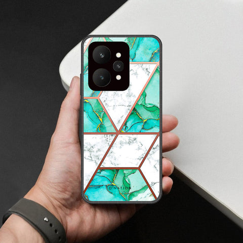 Realme 15 Pro - O'Nation Shades of Marble Series - HQ Ultra Shine Premium Infinity Glass Soft Silicon Borders Case