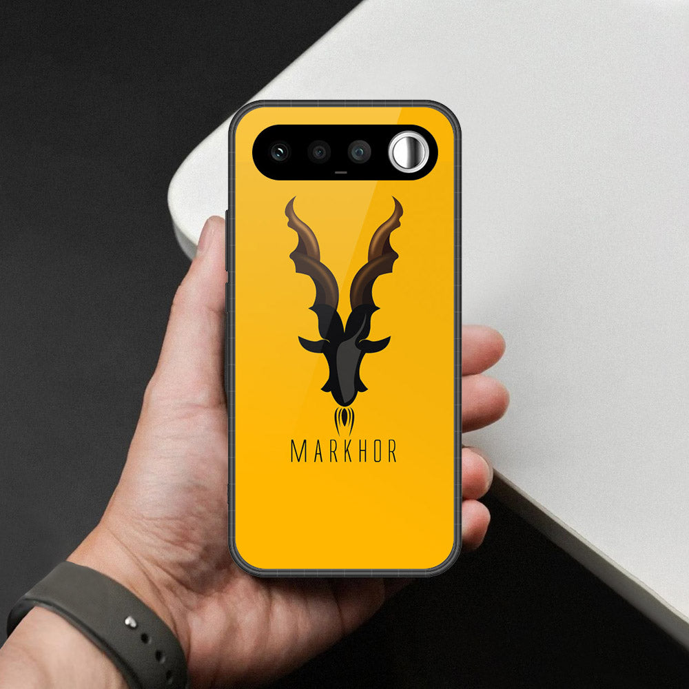 Realme 16 Cover - Markhor Series - HQ Ultra Shine Premium Infinity Glass Soft Silicon Borders Case