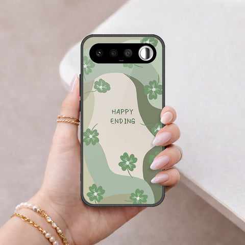 Realme 16 Cover - Happy Series - HQ Ultra Shine Premium Infinity Glass Soft Silicon Borders Case