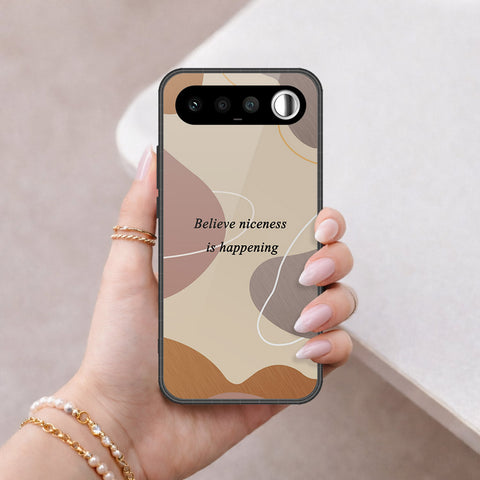 Realme 16 Cover - Happy Series - HQ Ultra Shine Premium Infinity Glass Soft Silicon Borders Case