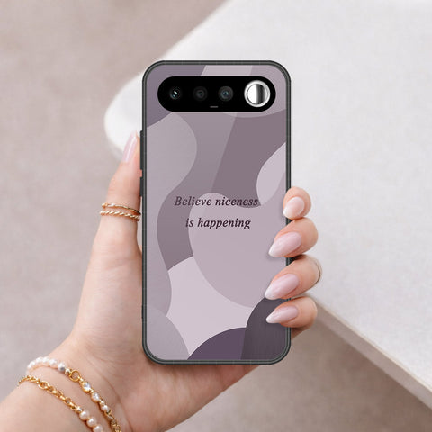 Realme 16 Cover - Happy Series - HQ Ultra Shine Premium Infinity Glass Soft Silicon Borders Case