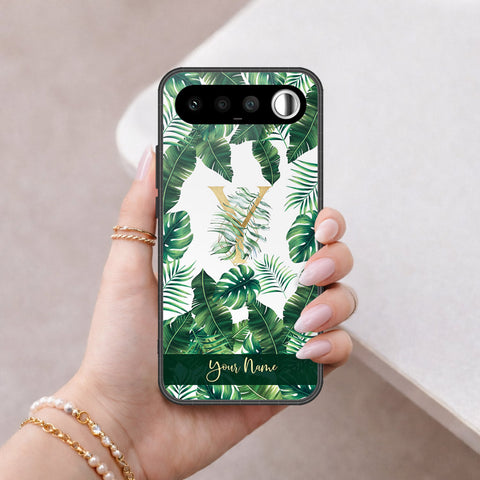 Realme 16 Cover - Personalized Alphabet Series - HQ Ultra Shine Premium Infinity Glass Soft Silicon Borders Case