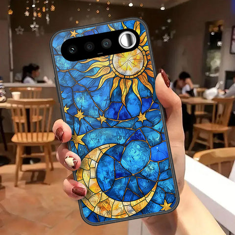Realme 16 Cover - Celestial Starry Universe Series - HQ Ultra Shine Premium Infinity Glass Soft Silicon Borders Case