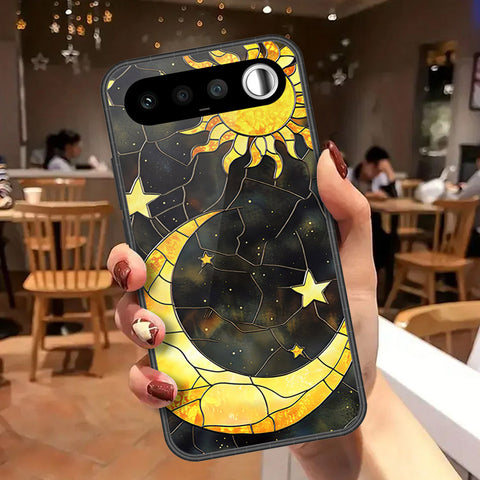Realme 16 Cover - Celestial Starry Universe Series - HQ Ultra Shine Premium Infinity Glass Soft Silicon Borders Case