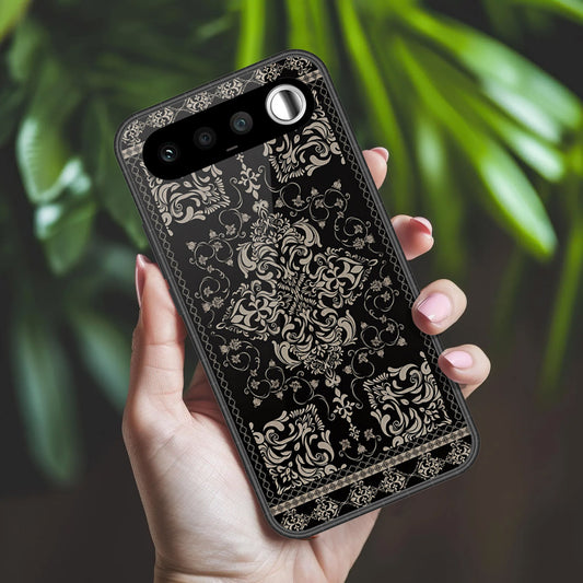 Realme 16 Cover - ONation Persian Rugs Series 2 - HQ Ultra Shine Premium Infinity Glass Soft Silicon Borders Case