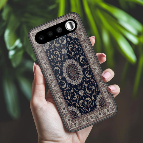 Realme 16 Cover - ONation Persian Rugs Series 2 - HQ Ultra Shine Premium Infinity Glass Soft Silicon Borders Case
