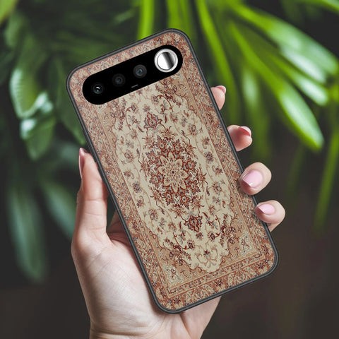 Realme 16 Cover - ONation Persian Rugs Series 2 - HQ Ultra Shine Premium Infinity Glass Soft Silicon Borders Case