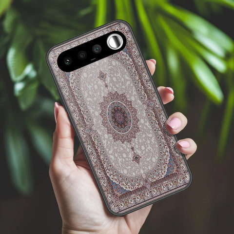 Realme 16 Cover - ONation Persian Rugs Series 2 - HQ Ultra Shine Premium Infinity Glass Soft Silicon Borders Case